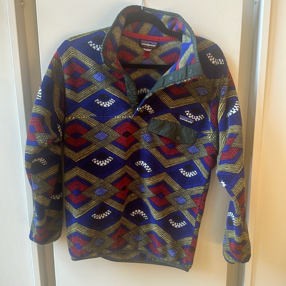 Patagonia Synchilla Slowfoot Aztec EUC Sz S - Picture 3 of 5